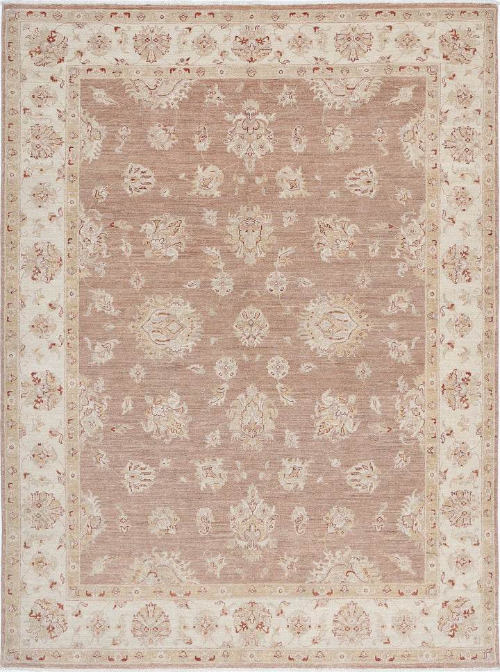 Hand Knotted Ziegler Farhan Wool Rug 6' 3" x 8' 3" - No. AT25493