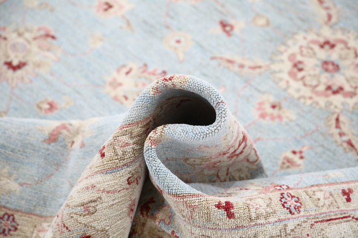 Hand Knotted Ziegler Farhan Wool Rug 5' 7" x 7' 11" - No. AT21931