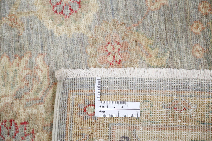 Afghan Ziegler Rug 5' 8" x 7' 4" Hand-Knotted | No. AT76464