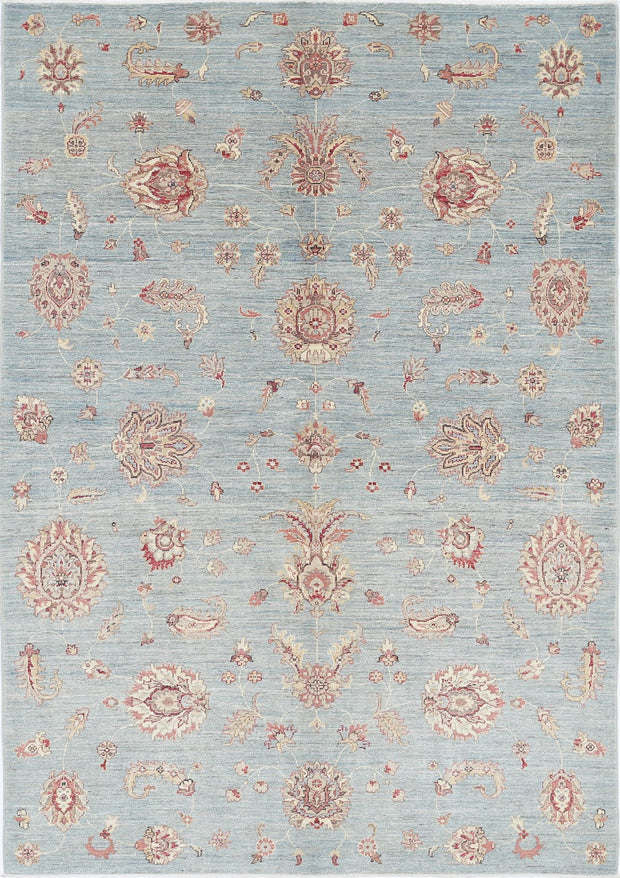Hand Knotted Ziegler Farhan Wool Rug 5' 5" x 8' 0" - No. AT83912
