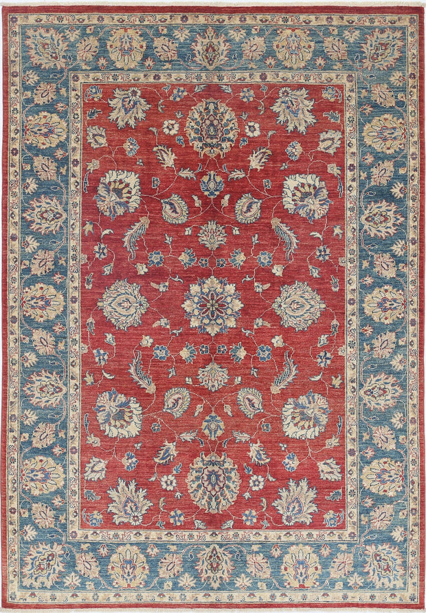 Hand Knotted Ziegler Farhan Wool Rug 5' 5" x 7' 10" - No. AT34734