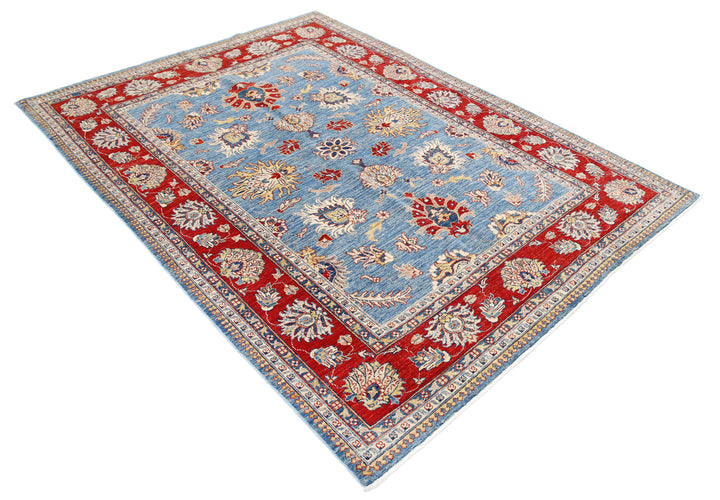 Afghan Ziegler Farhan Rug 5' 7" x 7' 4" Hand-Knotted | No. AT73064
