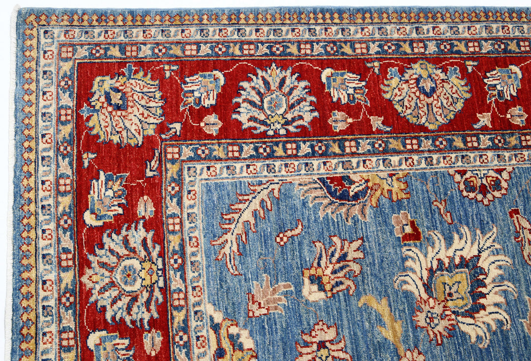 Afghan Ziegler Farhan Rug 5' 7" x 7' 4" Hand-Knotted | No. AT73064