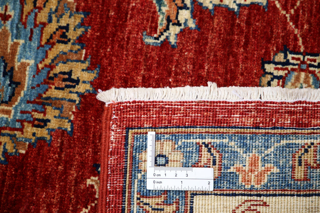 Afghan Ziegler Rug 5' 6" x 7' 8" Hand-Knotted | No. AT93041