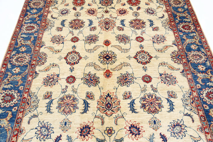 Hand Knotted Ziegler Farhan Wool Rug 5' 8" x 7' 10" - No. AT28307