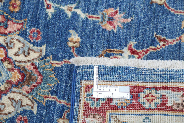 Afghan Ziegler Farhan Rug 5' 8" x 7' 11" Hand-Knotted | No. AT73673