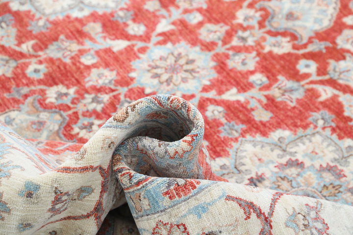 Hand Knotted Ziegler Farhan Wool Rug 9' 2" x 13' 4" - No. AT79448