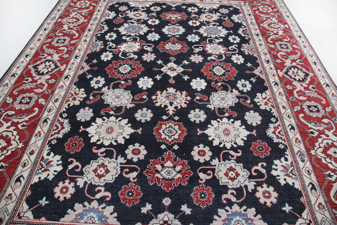 Afghan Ziegler Farhan Rug 8' 10" x 11' 4" Hand-Knotted | No. AT98500