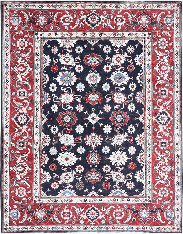 Afghan Ziegler Farhan Rug 8' 10" x 11' 4" Hand-Knotted