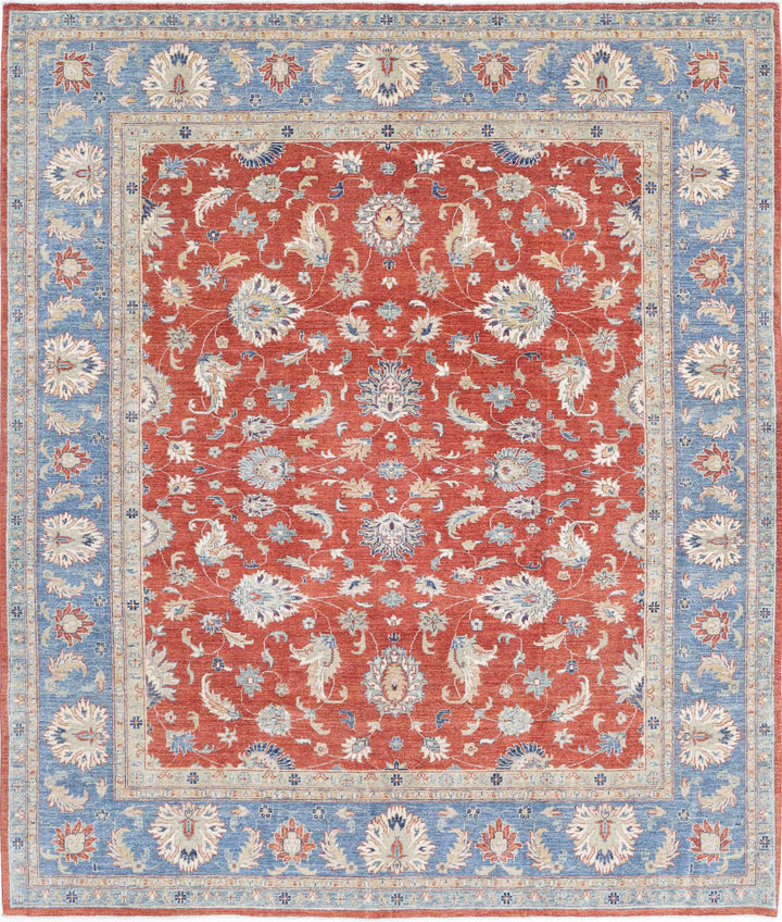 Hand Knotted Ziegler Farhan Wool Rug 8' 4" x 9' 9" - No. AT373481