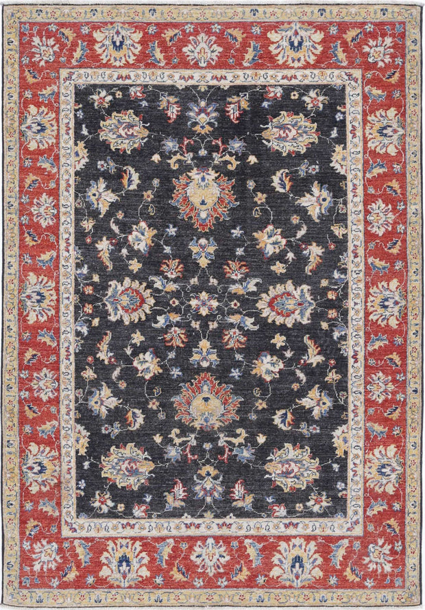 Hand Knotted Ziegler Farhan Wool Rug 4' 9" x 6' 11" - No. AT32974