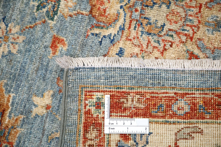 Afghan Ziegler Rug 4' 11" x 6' 7" Hand-Knotted | No. AT94084
