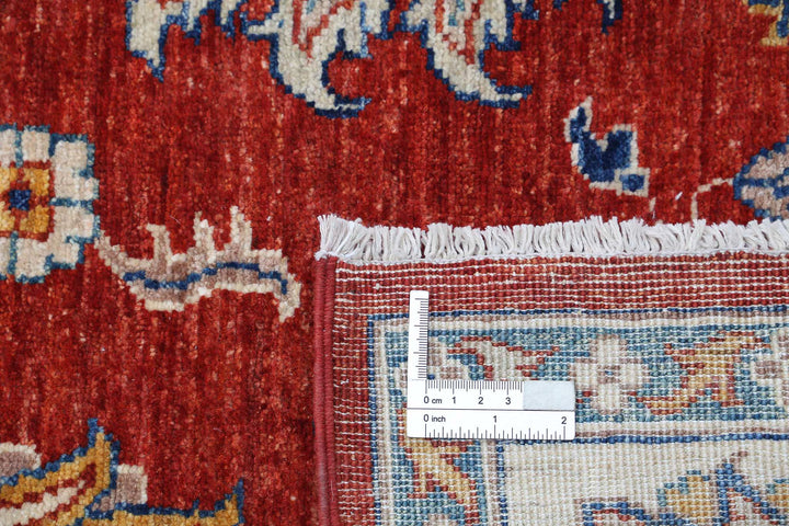 Afghan Ziegler Rug 4'10" x 6'6" Hand-Knotted | No. AT42996