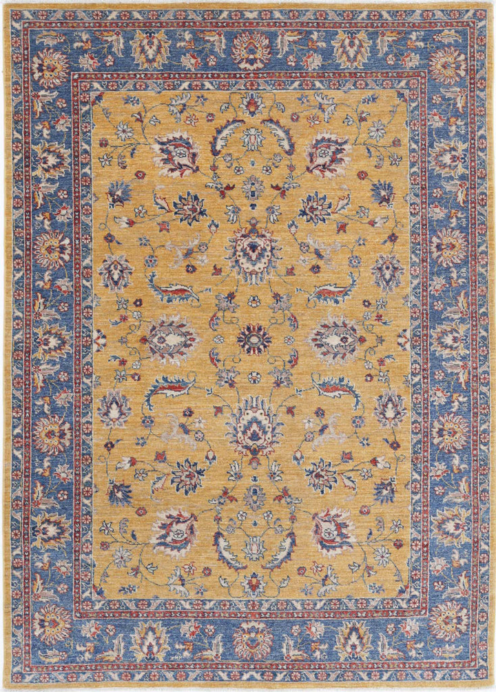 Hand Knotted Ziegler Farhan Wool Rug 5' 0" x 6' 8" - No. AT990319