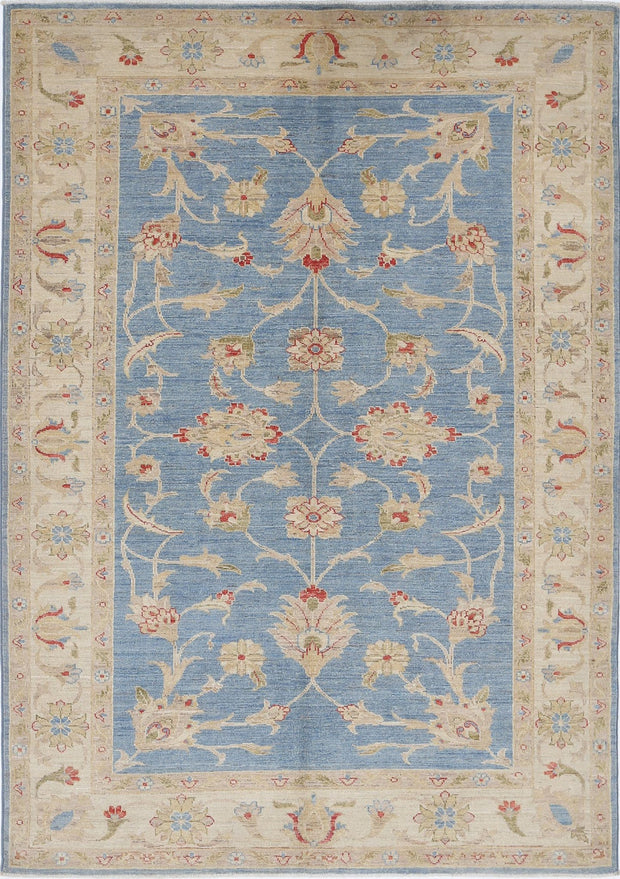Hand Knotted Ziegler Farhan Wool Rug 4' 9" x 6' 9" - No. AT38481