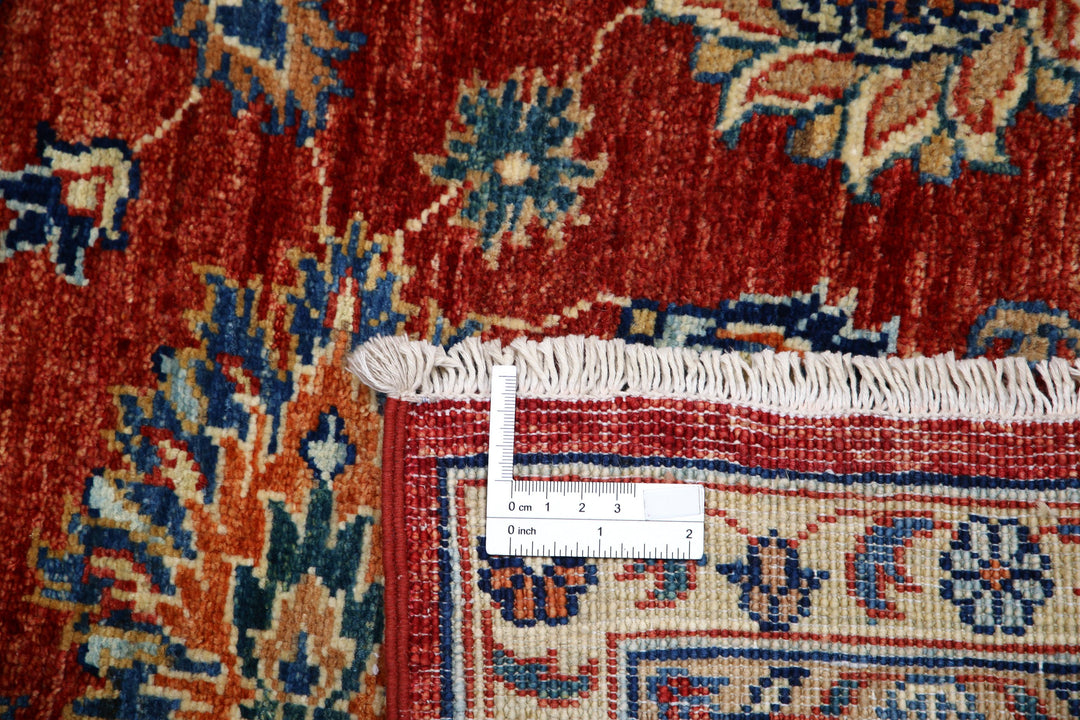 Afghan Ziegler Farhan Rug 4' 10" x 6' 11" Hand-Knotted | No. AT95395
