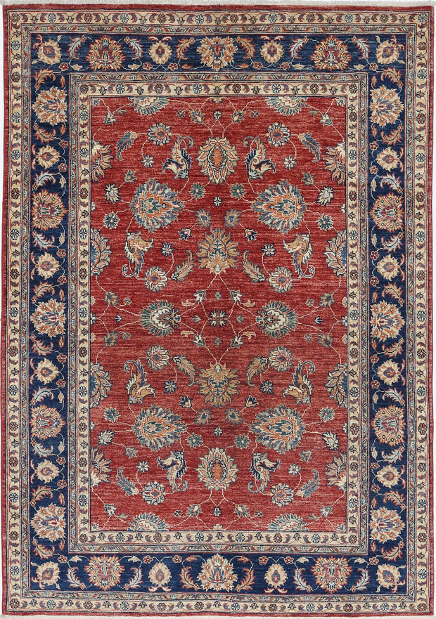 Hand Knotted Ziegler Farhan Wool Rug 4' 10" x 6' 11" - No. AT95395