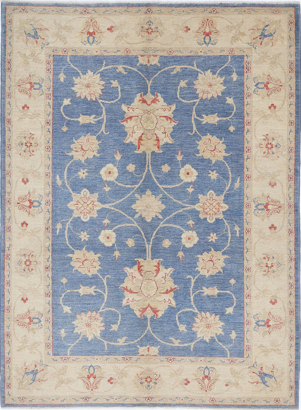Hand Knotted Ziegler Farhan Wool Rug 4' 10" x 6' 8" - No. AT96398