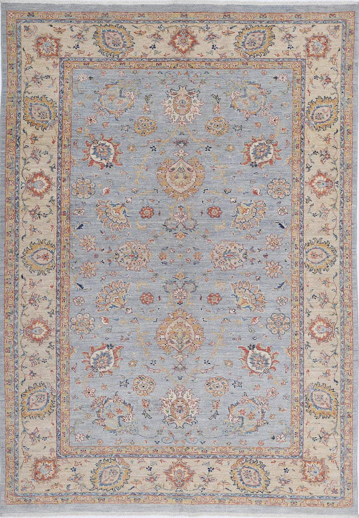 Hand Knotted Ziegler Farhan Wool Rug 5' 7" x 7' 11" - No. AT27694