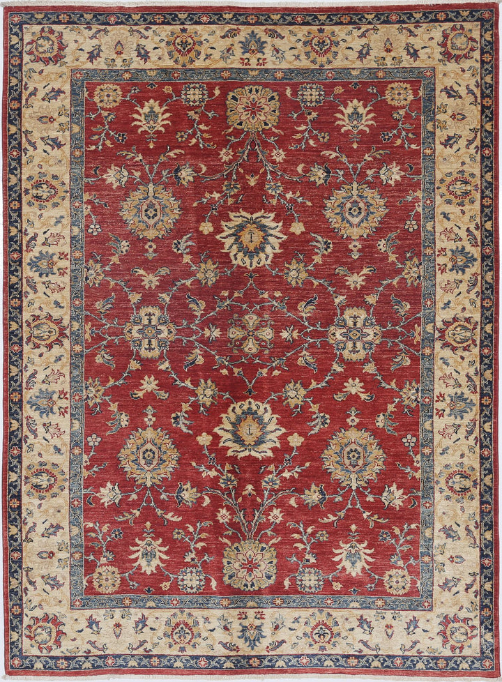 Hand Knotted Ziegler Farhan Wool Rug 5' 7" x 8' 1" - No. AT58897