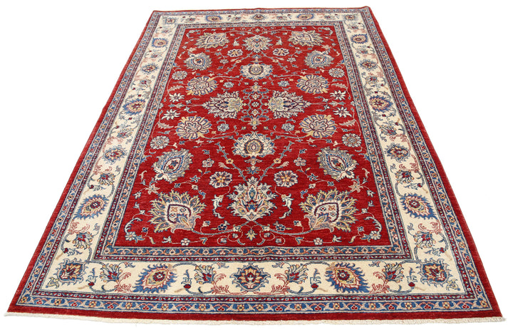 Hand Knotted Ziegler Farhan Wool Rug 5' 6" x 7' 9" - No. AT85400