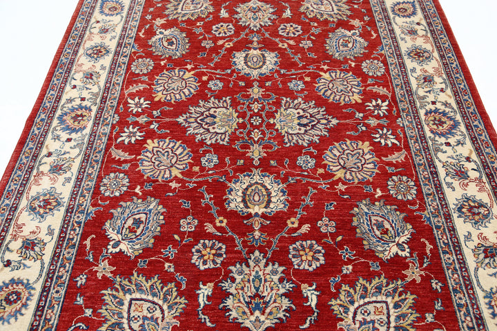 Hand Knotted Ziegler Farhan Wool Rug 5' 6" x 7' 9" - No. AT85400