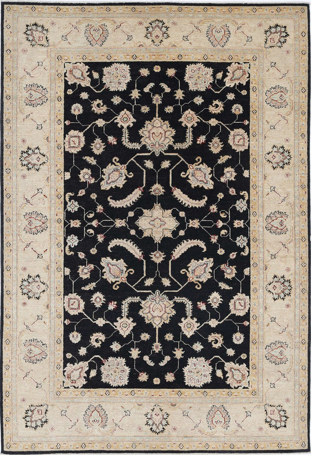 Hand Knotted Ziegler Farhan Wool Rug 5' 7" x 8' 1" - No. AT77949
