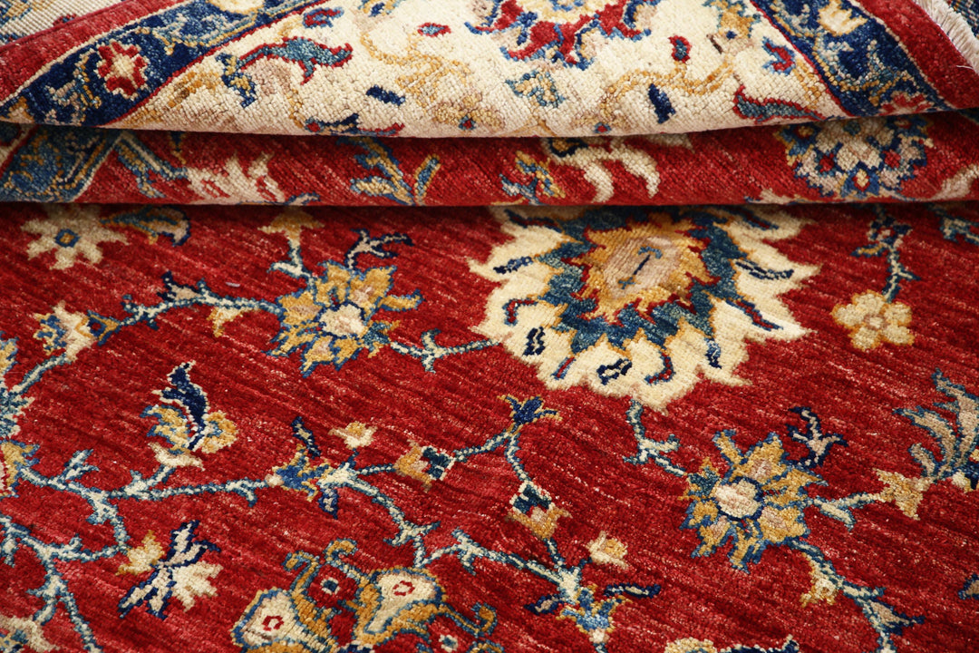 Hand Knotted Ziegler Farhan Wool Rug 5' 7" x 8' 1" - No. AT81993