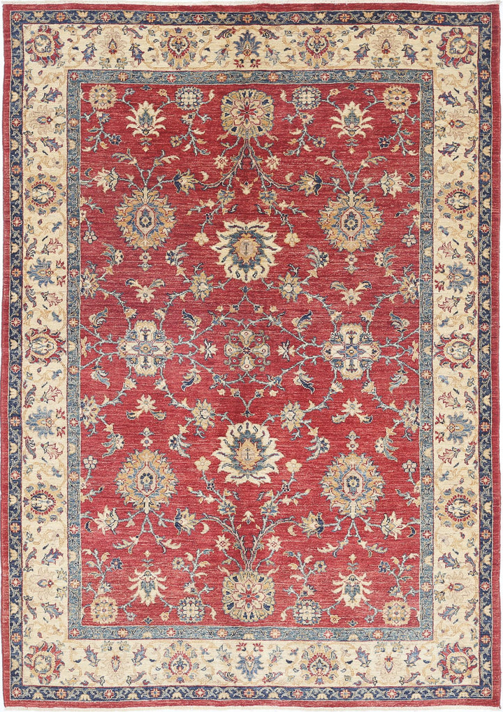 Hand Knotted Ziegler Farhan Wool Rug 5' 7" x 8' 1" - No. AT81993