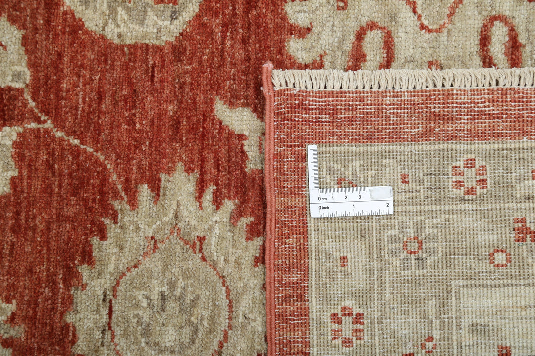 Afghan Ziegler Rug 9' 7" x 11' 11" Hand-Knotted | No. AT58212