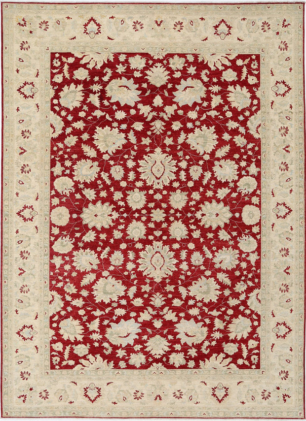 Hand Knotted Ziegler Farhan Wool Rug 9' 9" x 13' 4" - No. AT78524