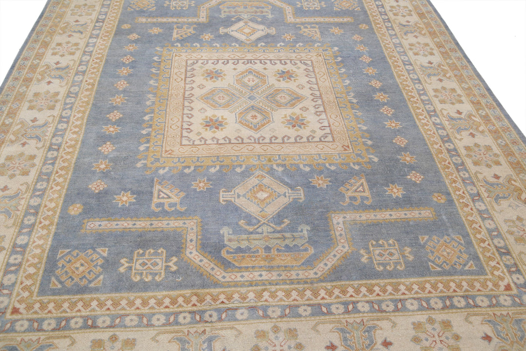 Afghan Ziegler Rug 7' 11" x 9' 9" Hand-Knotted | No. AT58774