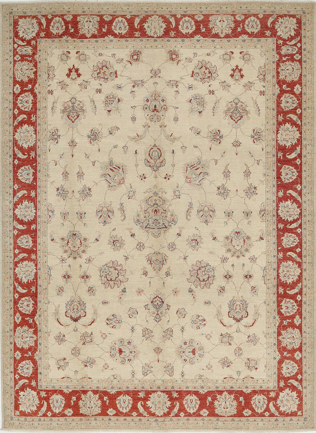 Hand Knotted Ziegler Farhan Wool Rug 8' 11" x 12' 2" - No. AT92791