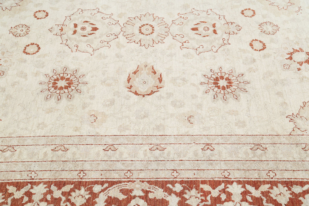 Afghan Ziegler Rug 15' 0" x 21' 6" Hand-Knotted | No. AT90482