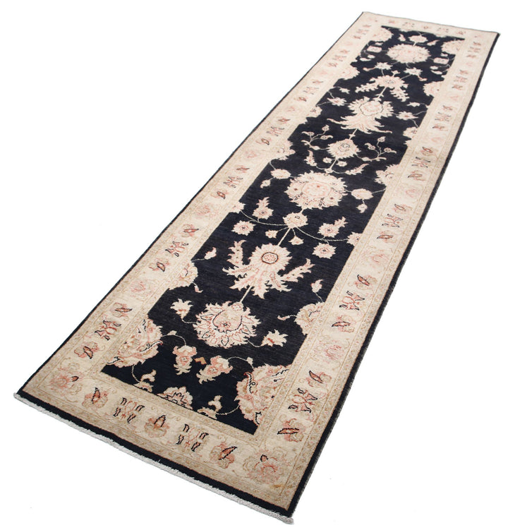 Afghan Ziegler Rug 2' 7" x 9' 7" Hand-Knotted | No. AT88370