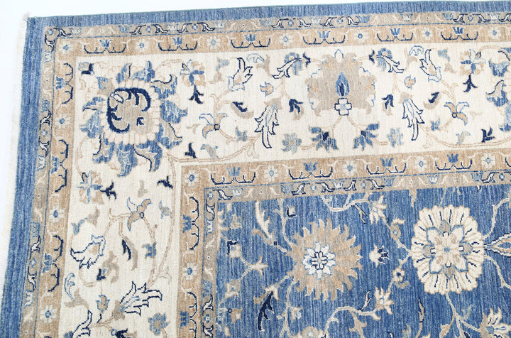 Afghan Ziegler Rug 9' 11" x 20' 8" Hand-Knotted | No. AT20033