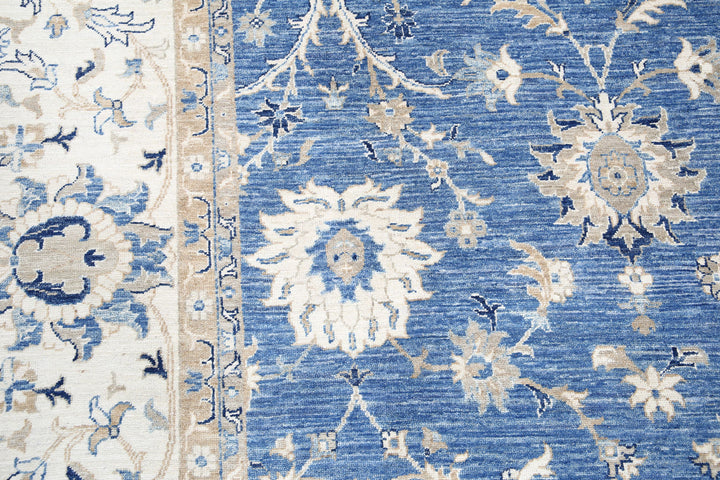 Afghan Ziegler Rug 9' 11" x 20' 8" Hand-Knotted | No. AT20033