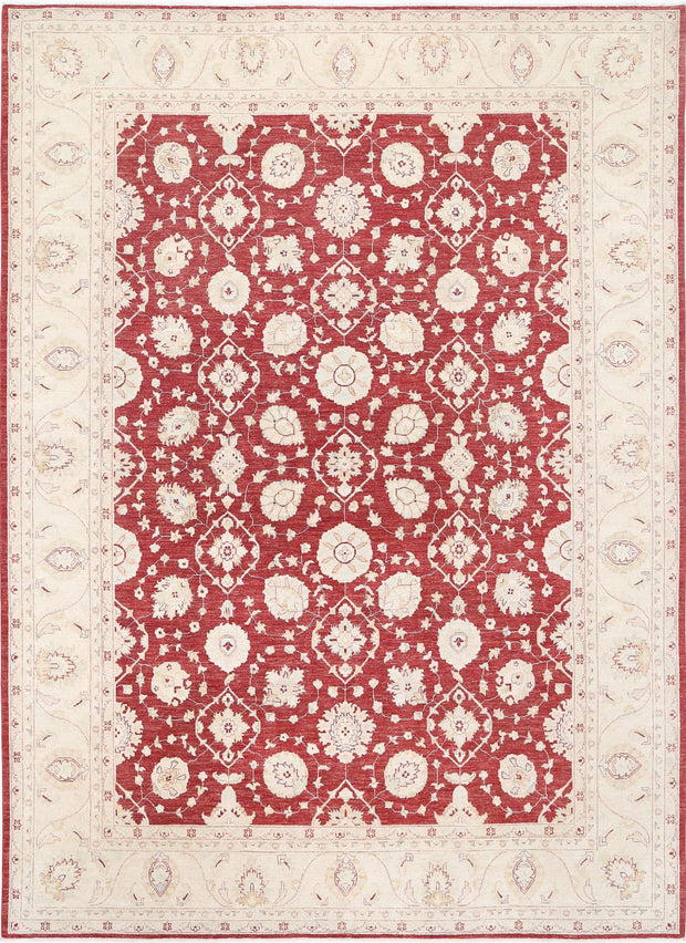 Hand Knotted Ziegler Wool Rug 9' 11" x 13' 8" - No. AT17820