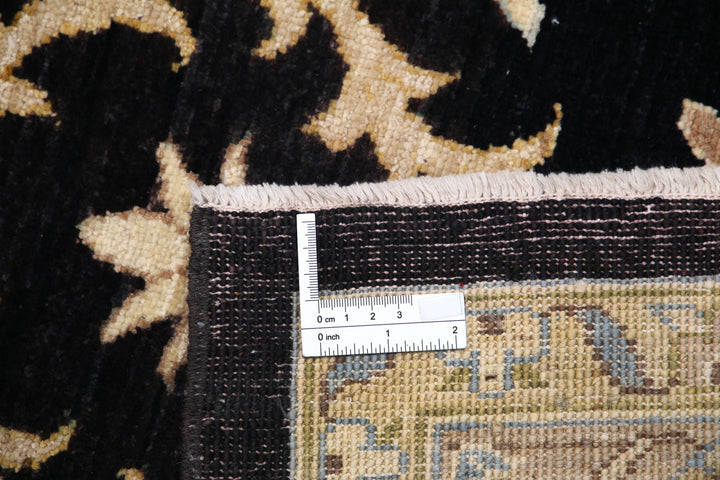 Afghan Ziegler Rug 7' 9" x 10' 9" Hand-Knotted | No. AT52515
