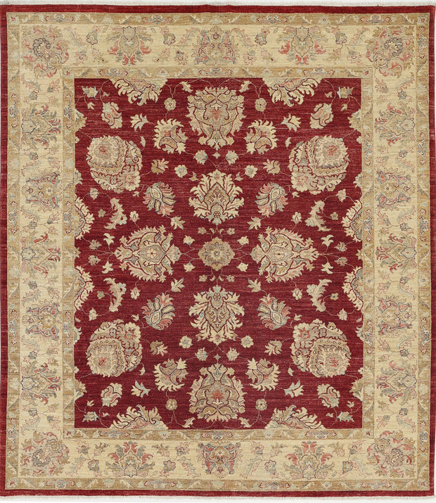 Hand Knotted Ziegler Farhan Wool Rug 7' 11" x 9' 1" - No. AT73848