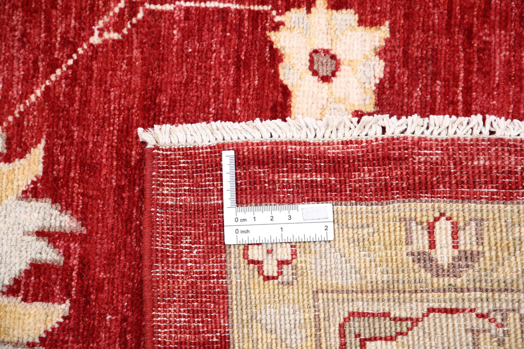 Afghan Ziegler Rug 12' 3" x 17' 1" Hand-Knotted | No. AT27926