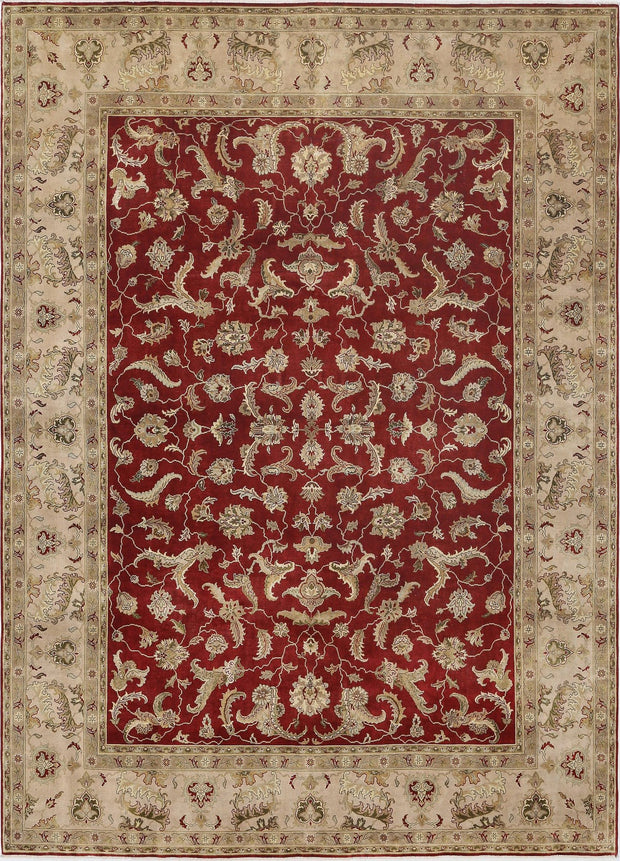 Hand Knotted Ziegler Wool Rug 9' 10" x 13' 8" - No. AT11627