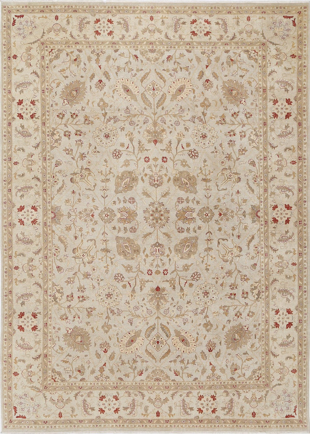 Hand Knotted Ziegler Wool Rug 9' 8" x 13' 10" - No. AT83102