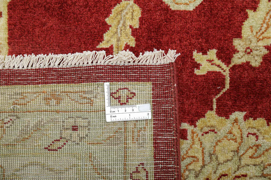 Afghan Ziegler Rug 9' 10" x 14' 0" Hand-Knotted | No. AT80745