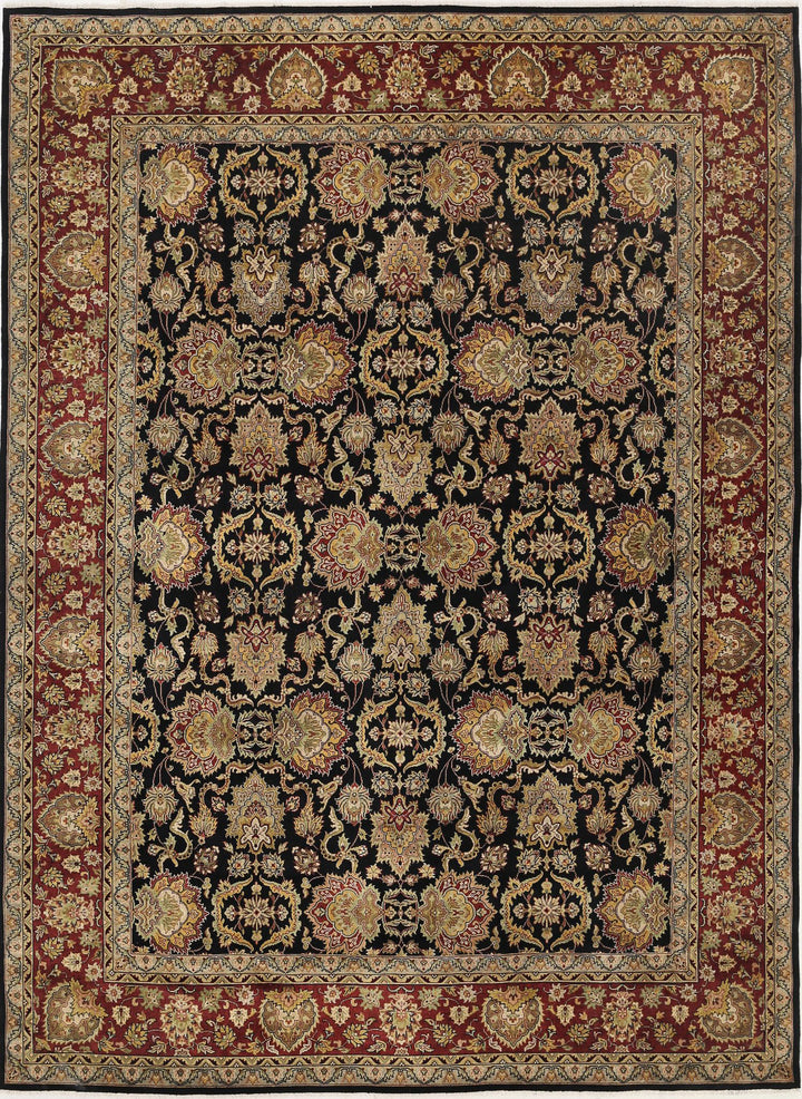 Afghan Ziegler Rug 10' 0" x 13' 9" Hand-Knotted
