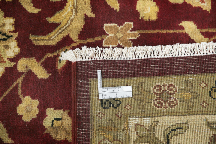 Afghan Ziegler Rug 9' 9" x 13' 10" Hand-Knotted | No. AT14521