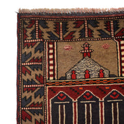 Handmade Prayer Rug 2' 9" x 4' 9" - No. AL60234