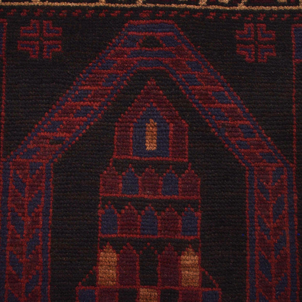 Small Prayer Carpet 3' 1" x 4' 3" - No. AL86898