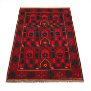 Handmade Prayer Rug 3' 1" x 4' 6" - No. AL78537