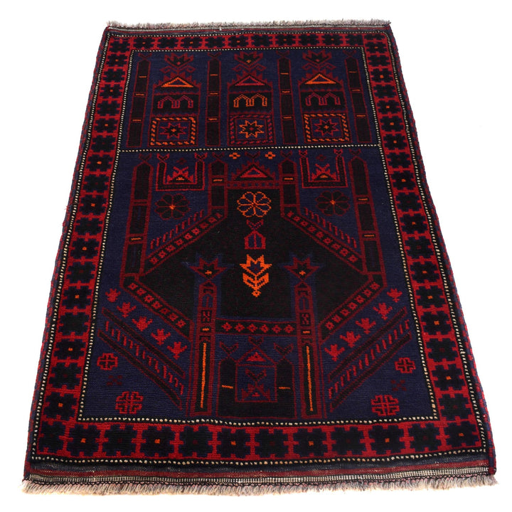 Handmade Prayer Rug 3' 0" x 4' 8" - No. AL45885